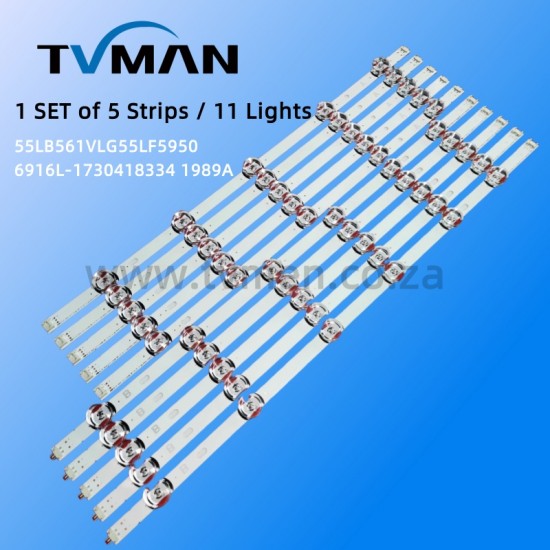 APPLICABLE LG 55LB561V 55LF5950 LED STRIPS 6916L-1730A 1833A 1989A 2232 55INCH 11LED 3V