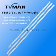39S1A JS-D-JP385DM-071EC 385DM1000 JS-D-JP385DM-0 39INCH 6V
