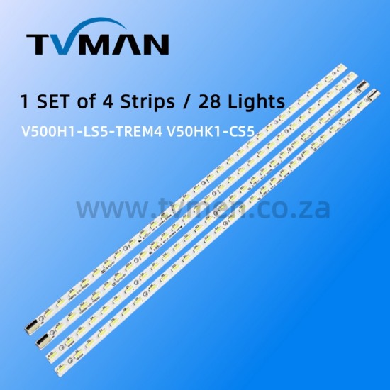 SINOTEC STL-50ME82 LED STRIPS V500H1-LS5-TREM4 50INCH 28LED 42V