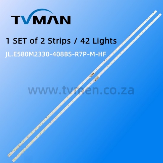 APPLICABLE SAMSUNG UN58NU7200F LED STRIPS UA58RU7100  BN96-46866A 58INCH 42LED
