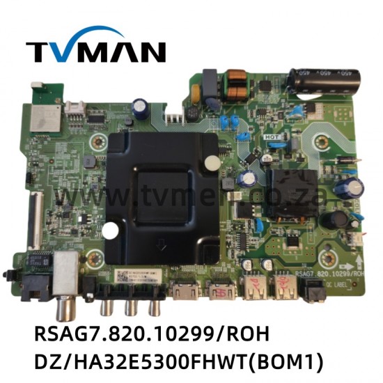 RSAG7.820.10299/ROH DZHA32E5300FHWT(BOM1) HISENSE 32INCH MOTHERBOARD