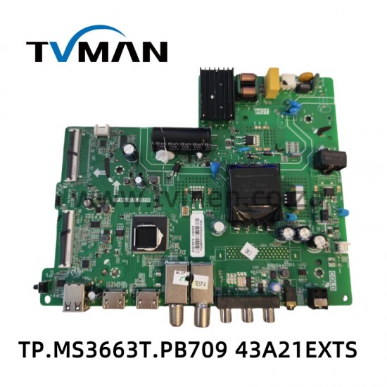 TP.MS3663T.PB709 43A21EXTS  HISENSE 43INCH MOTHERBOARD