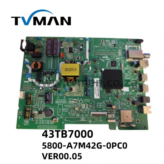 SKYWORTH 43TB7000 MOTHERBOARD 5800-A7M42G-0PC0VE R00.05 