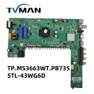 P.MS3663WT.PB735 SINOTEC STL-43WG6D MOTHERBOARD