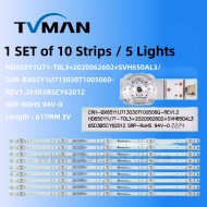 APPLICABLE HISENSE 65HS8U11D LED STRIPS HD650Y1U71-T0L3+2020062901+SVH650AL3