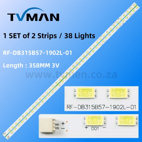 UNIVERSAL CF3232 32HME8000R33 LED STRIPS RF-DB315B57-1902R/L-01/02 