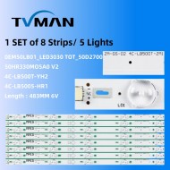 APPLICABLE TCL D50A710 50A810 50S100  4C-LB5005-HR1