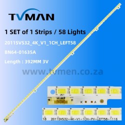 APPLICABLE SAMSUNG LEDTV  BLACKLIGHT UA32D4003B  BN64-01635A 2011SVS32-4K-V1-1CH