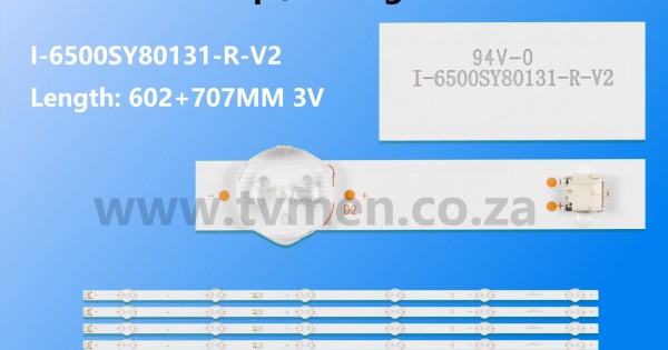 Bande Rétroéclairage LED Pour TV Sony 65" - Modèles KD-65X75CH, XBR-65X800G, Etc. Remplacement D'origine