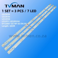 303WY320031 532WY315M08 OY32D07-ZC21F-05 Applicable SINOTEC STL-32VN67D STL-32VN80 32INCH 7LED 3V