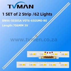 Applicable Samsung LED TV STRIPS QA65Q7ATAJXXZ Q60/70T_STC650AJ0_7020_2in_BLUE