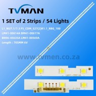 APPLICABLE SAMSUNG LED UA65RUF70AJXXZ BN96-45635A LM41-00570A 00614A UN65NU7100 UN65NU7200 UN65NU7300