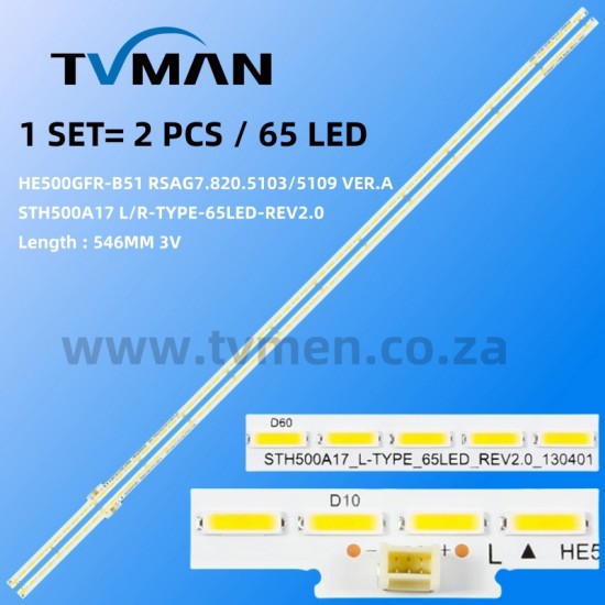 APPLICABLE HISENSE LED50EC660X3D LED LIGHT LED50K270X3D RSAG7.820.5103/5109