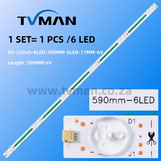 UNIVERSAL 32INCH 6LED 6V