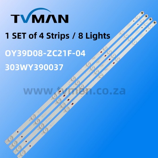 SINOTEC STL-39VN77 39VN86 0Y39D08-ZC21FG-02 OY39D08-ZC21F-04 39INCH 8LED 3V