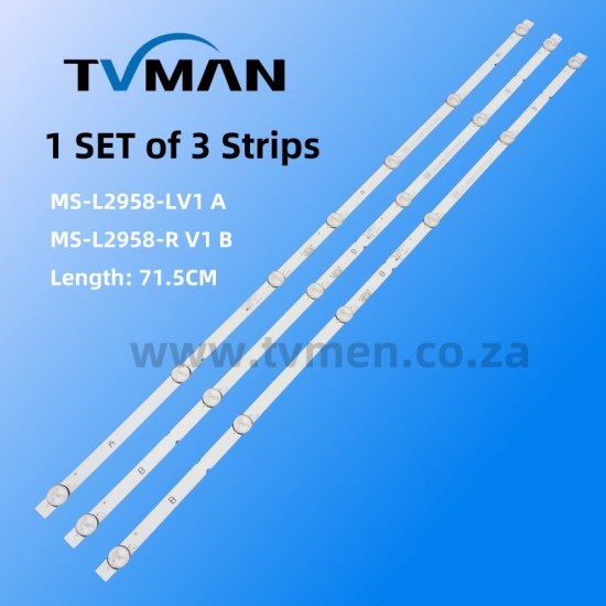 TH-40G300K 40E392G LED STRIPS MS-L2958-R V1 MS-L2958-L V1 40INCH 