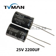 25V2200UF
