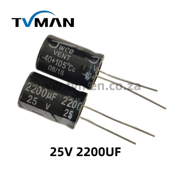 25V2200UF