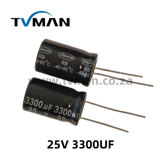 25V3300UF