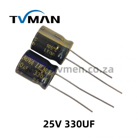 25V330UF