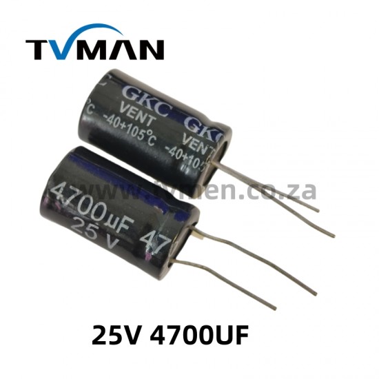 25V4700UF