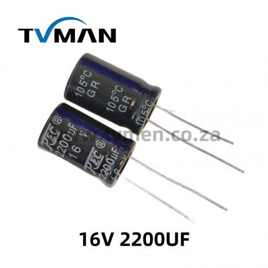 16V2200UF
