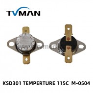 KSD301 TEMPERTURE 115C M-0504