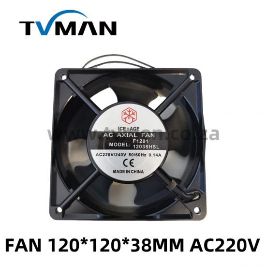 FAN 120x120x38MM AC220V