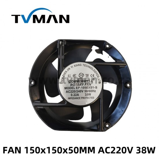FAN 150x150x5 MM AC220V 38W