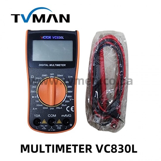 MULTIMETER VC830L