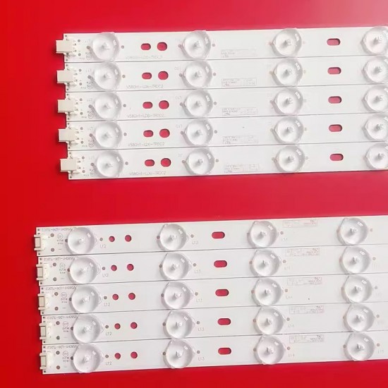 Applicable to Toshiba 58L2300VM light strip 58L1350U 58L4300U V580H1-LD6-TLDC2/TRDC