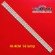 Applicable to TCL L40P11FBD 40FF1C light strip SLED SLS40 56EA 5630N LCD 120 back