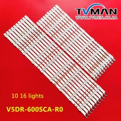 Applicable to Samsung UE60JU6800 UE60JU6870 UA60JS7200 light strip V5DR_600SCA-R0