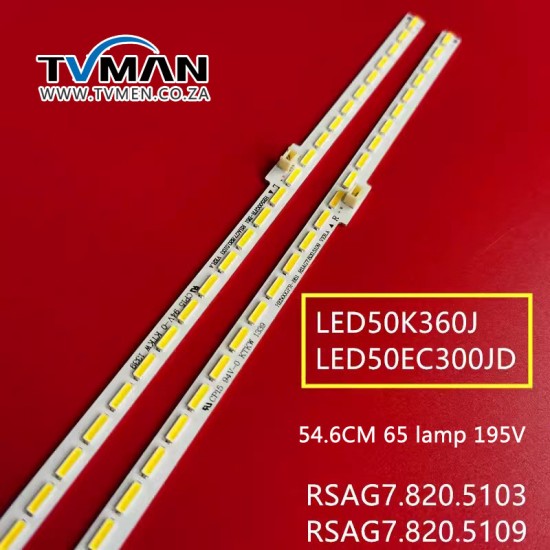 Hisense LED 50EC660X3D light strip LED 50K270X3D light strip RSAG7.820.5103/5109 lamp tube