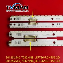 Applicable to Samsung UA40ES6100J light strip 2012SVS40 7032NNB LEFT56 3D 2D backlight