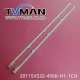 Samsung UA32D5000PR Light Bar 2011SVS32-456K-H1-1CH BN64-01634A Backlight Bar