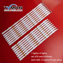 Applicable to Samsung UA50JS7200JXXZ light strip V5DR-500SCA-R1 V5DR-500SCB-R1 backlight