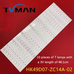 Pioneer LED-49B600 light strip HK49D07-ZC14A-02 6049141002 303HK490031