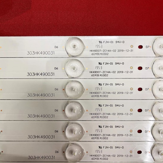 Pioneer LED-49B600 light strip HK49D07-ZC14A-02 6049141002 303HK490031