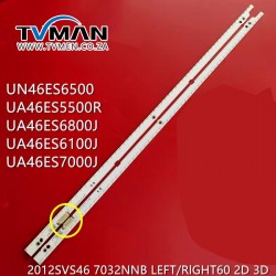 Applicable to Samsung ua46es5500r light bar 2012svs46 7032nnb left/rlght60 2d/3d