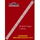 Suitable for Panda 43D18S LED strip XMNJ43D09-ZC62AG-01 LED strip 303XM430002 backlight
