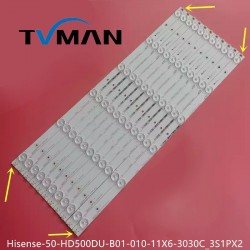 Hisense LED50EC590UN light strip RSAG7.820.6311/ROH HD500DU-B01 backlight