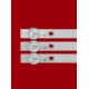 Suitable for Panda 43D18S LED strip XMNJ43D09-ZC62AG-01 LED strip 303XM430002 backlight