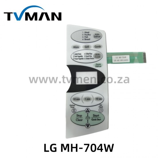MICROWAVE OVEN TOUCH PADLG MH-704W