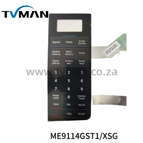 MICROWAVE OVEN TOUCH PAD ME9114GST1 XSG