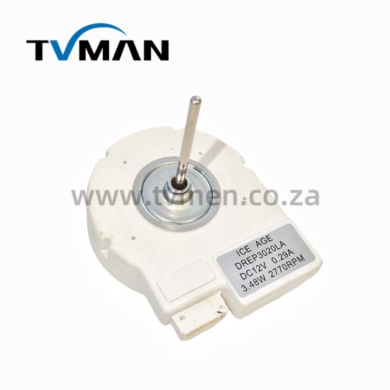 FAN MOTOR DC12 V 3.48W 0.29A 2770RPM DREP 3 020LA.