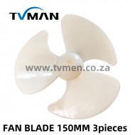 FAN BLADE 150MM 3pieces F-1222