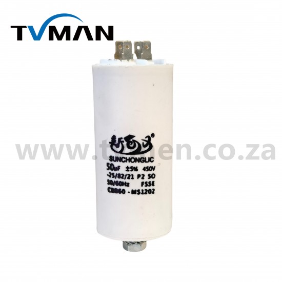 WASHING MACHINE CAPACITOR  CBB60 450V50UF 4PIN IA-37091