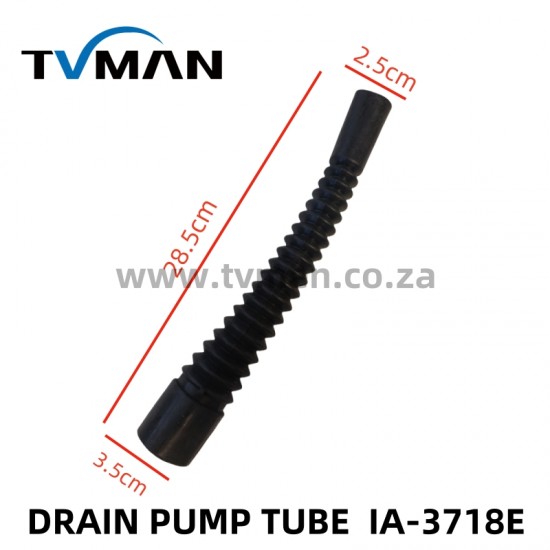 WASHING MACHINE DRAIN PUMP TUBE IA-3718E