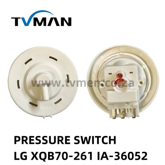WASHING MACHINE PRESSURE SWITCH LG XQB70-261 IA-36052